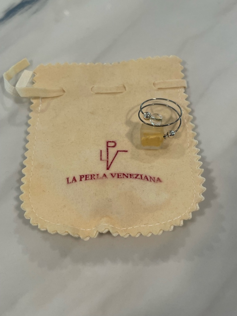 Venetian Glass Stacking Ring